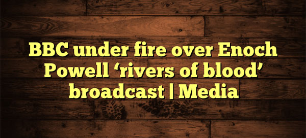 BBC criticized for allowing speech